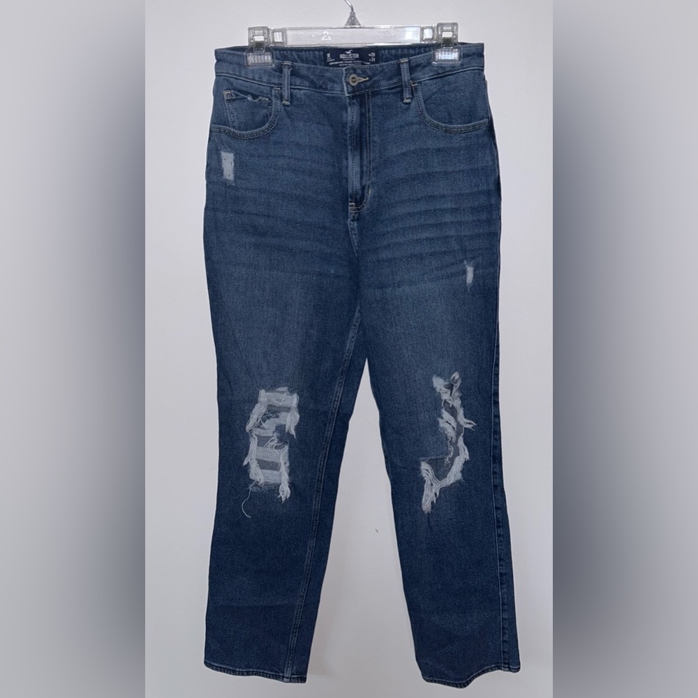 HOLLISTER ultra high-rise straight jeans
